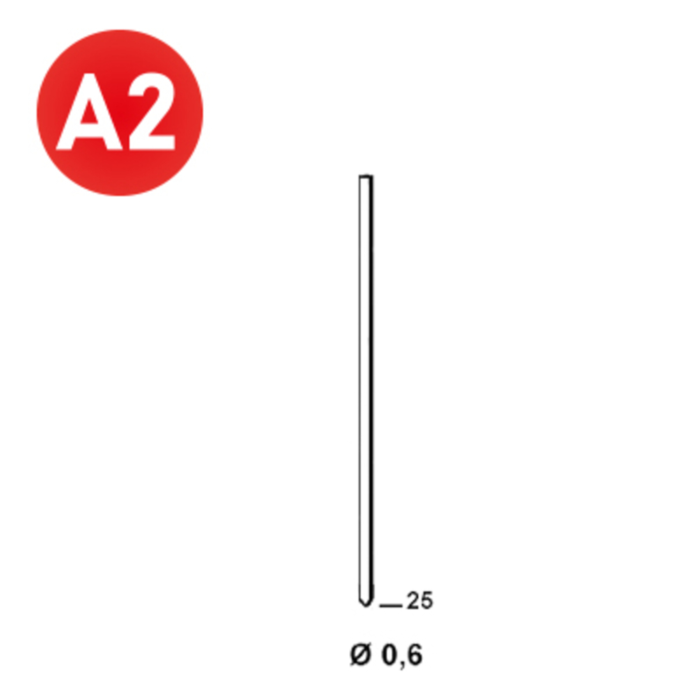20000 FINETTES AL-25 INOX A2 - ALSAFIX - 6AL259