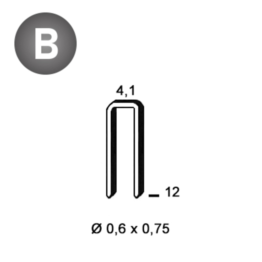 20000 AGRAFES TK-12 STANOX - ALSAFIX - 6TK121
