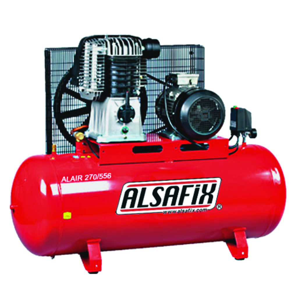 COMPRESSEUR ALAIR 270L 5,5CV 10BAR ALSAFIX 270/556 TRIPHASE - AL57221