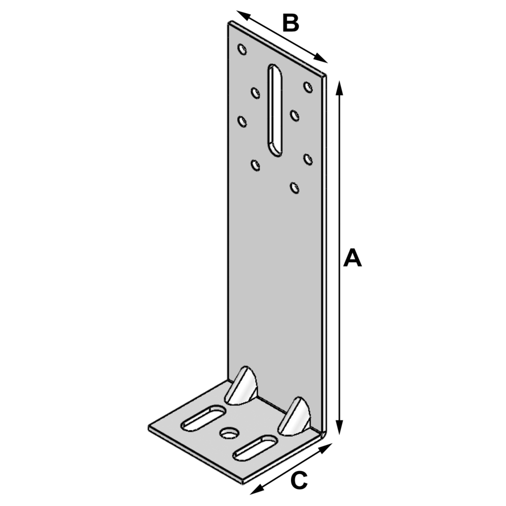 ÉQUERRE D'ISOLATION H180 MM - ALSAFIX - EI18060525