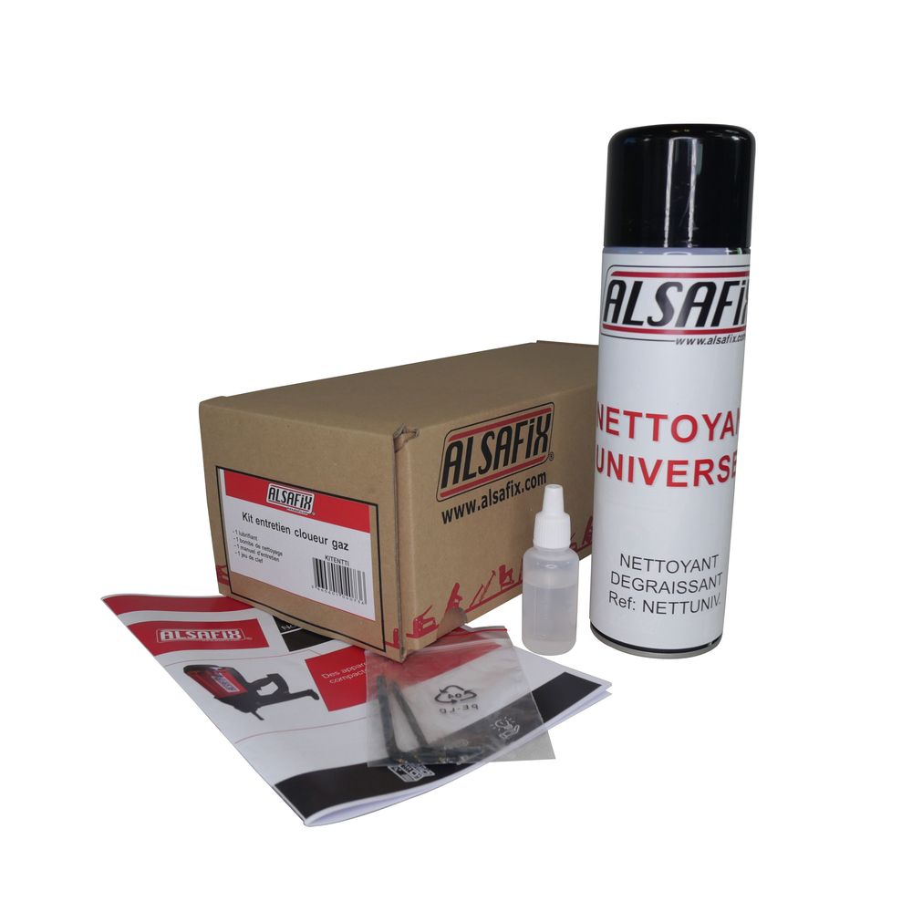 KIT ENTRETIEN POUR CLOUEUR À GAZ - ALSAFIX - KITENTTI