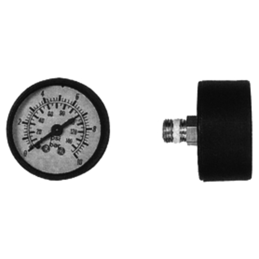 MANOMÈTRE SEUL 0 À 16 BARS 1/2 - ALSAFIX - MS51016