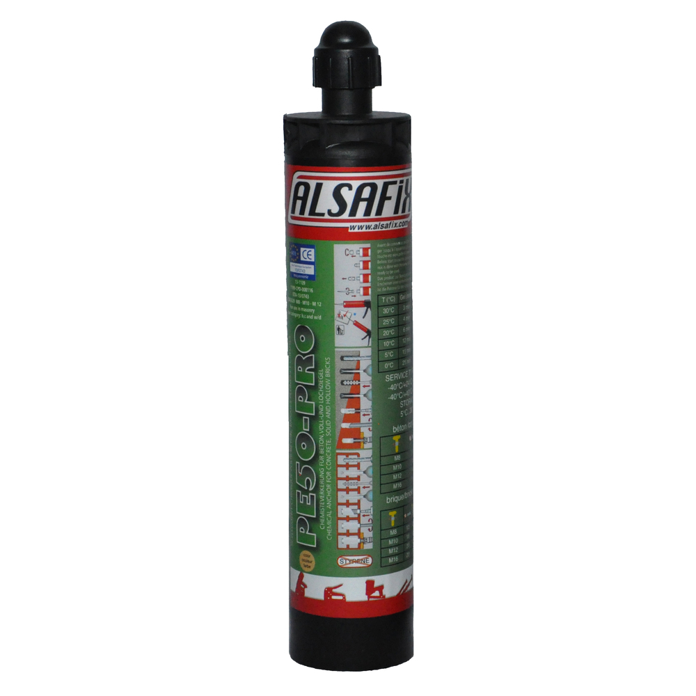 CARTOUCHE PE50-PRO 300ML BEIGE/PIERRE - ALSAFIX - PE50300