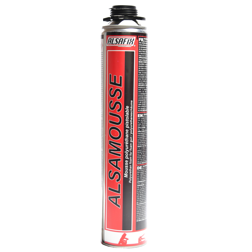 MOUSSE POLYURÉTHANE TF 750 ML - ALSAFIX - PO08136