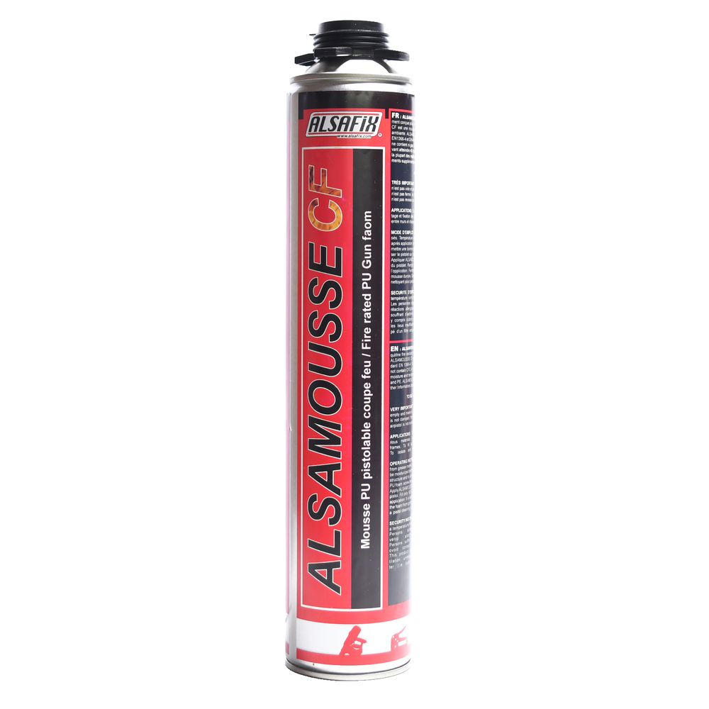 MOUSSE POLYURÉTHANE COUPE FEU 750 ML - ALSAFIX - PO08137