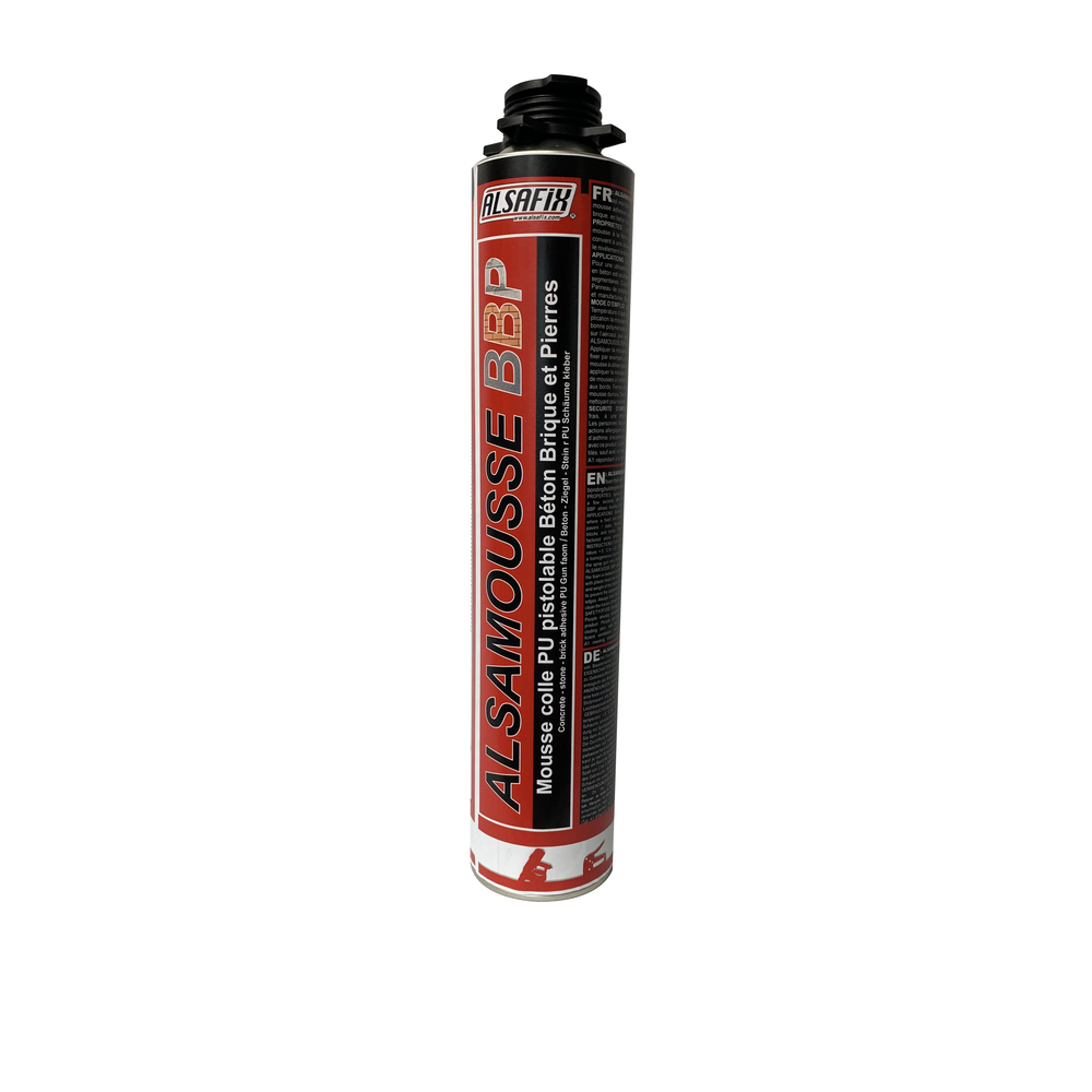 MOUSSE DE COLLAGE PU BBP 750 ML - ALSAFIX - PO08146