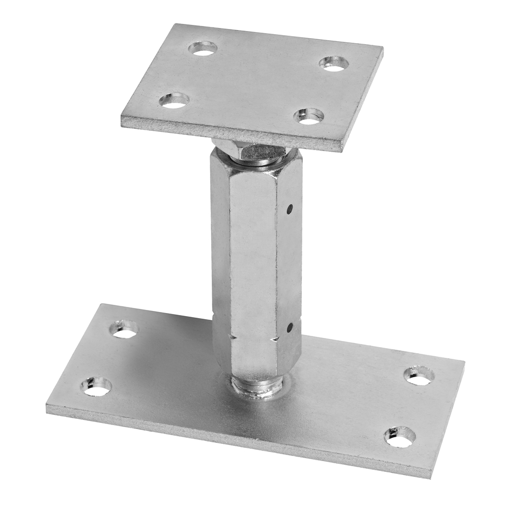 PIED RÉGLABLE AVEC PLATINE VH - 190 - ALSAFIX - PPR190