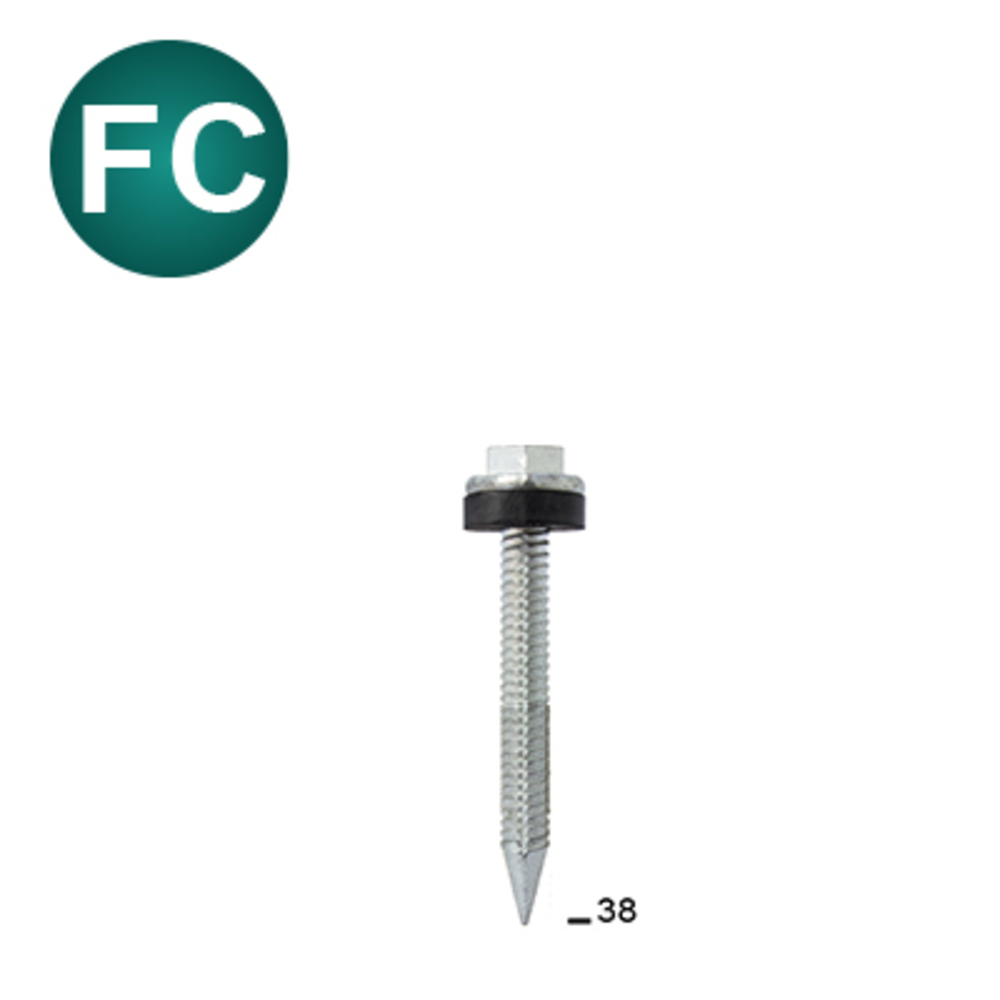 990 ROOFLOC SCRAIL 38/42 X 38 FASCOAT - ALSAFIX - RF38038FS