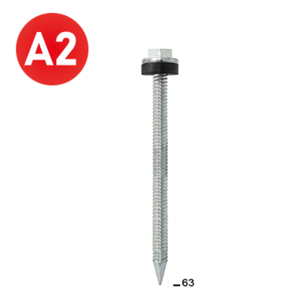 720 ROOFLOC SCRAIL 38/42 X 63 INOX - ALSAFIX - RF380639