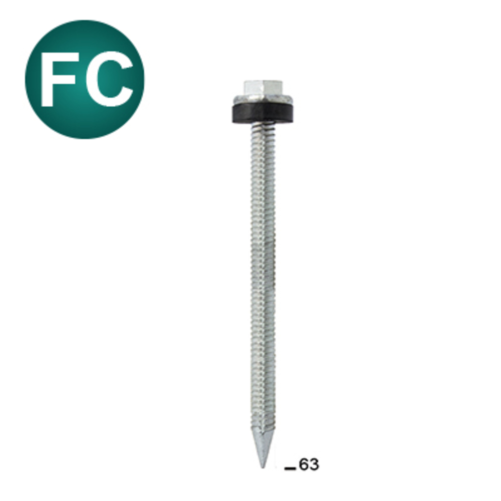 720 ROOFLOC SCRAIL 38/42 X 63 FASCOAT - ALSAFIX - RF38063FS