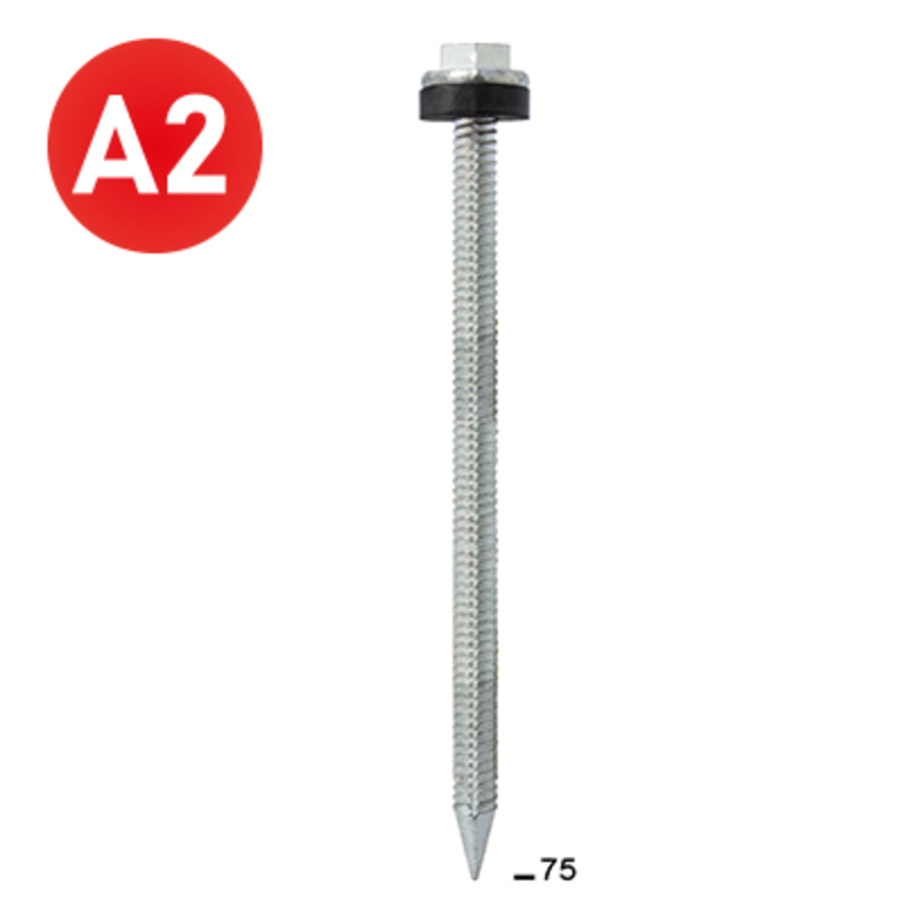 720 ROOFLOC SCRAIL 38/42 X 75 INOX - ALSAFIX - RF380759