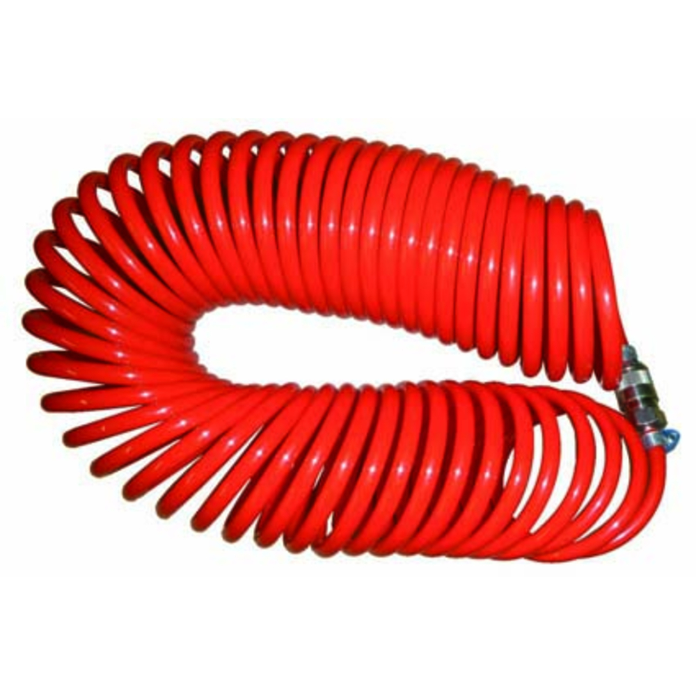 TUYAU SPIRALE AVEC RACCORDS RAPDE 1/4 8 X 10 -LON10M - ALSAFIX - SPIR10