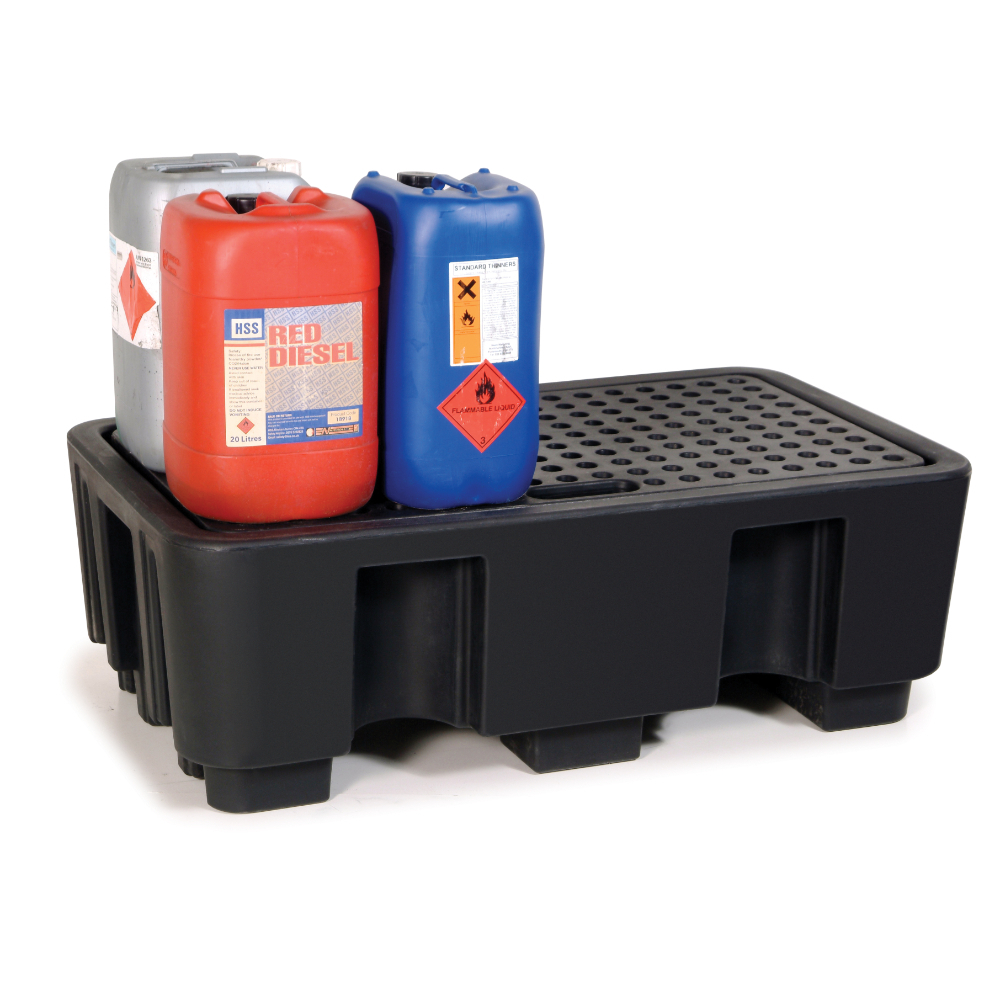 Palette de rétention 2 fûts Drumbank dbp2 1300x750x440 ARMORGARD - DBP2