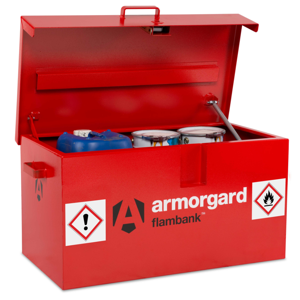 Coffre de stockage produit inflammable flambank fb1 995x540x485 ARMORGARD - FB1
