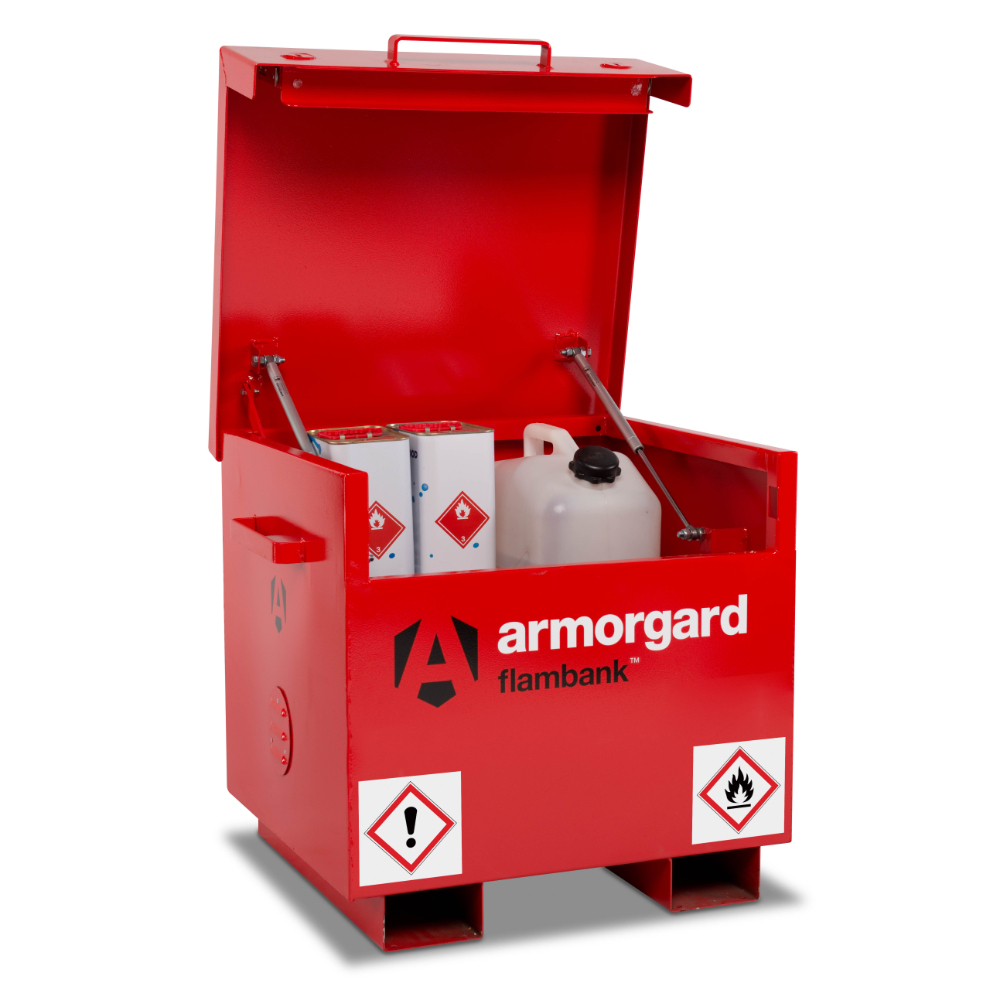 Coffre de chantier produit inflammable flambank fb21 780x630x675 ARMORGARD - FB21