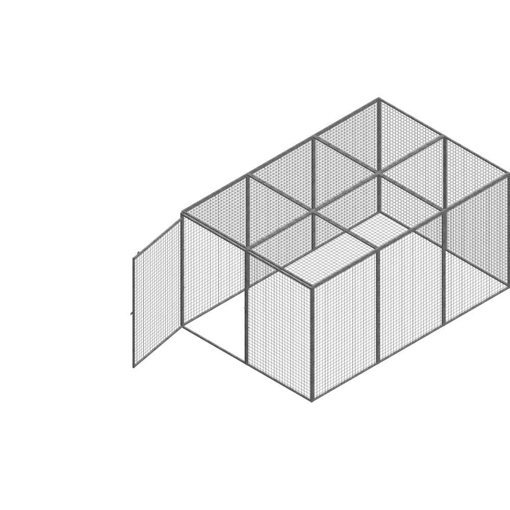Cage pour bouteilles de gaz gorrila gas cage ggc13 - 2400x3600x1800ARMORGARD - GGC13