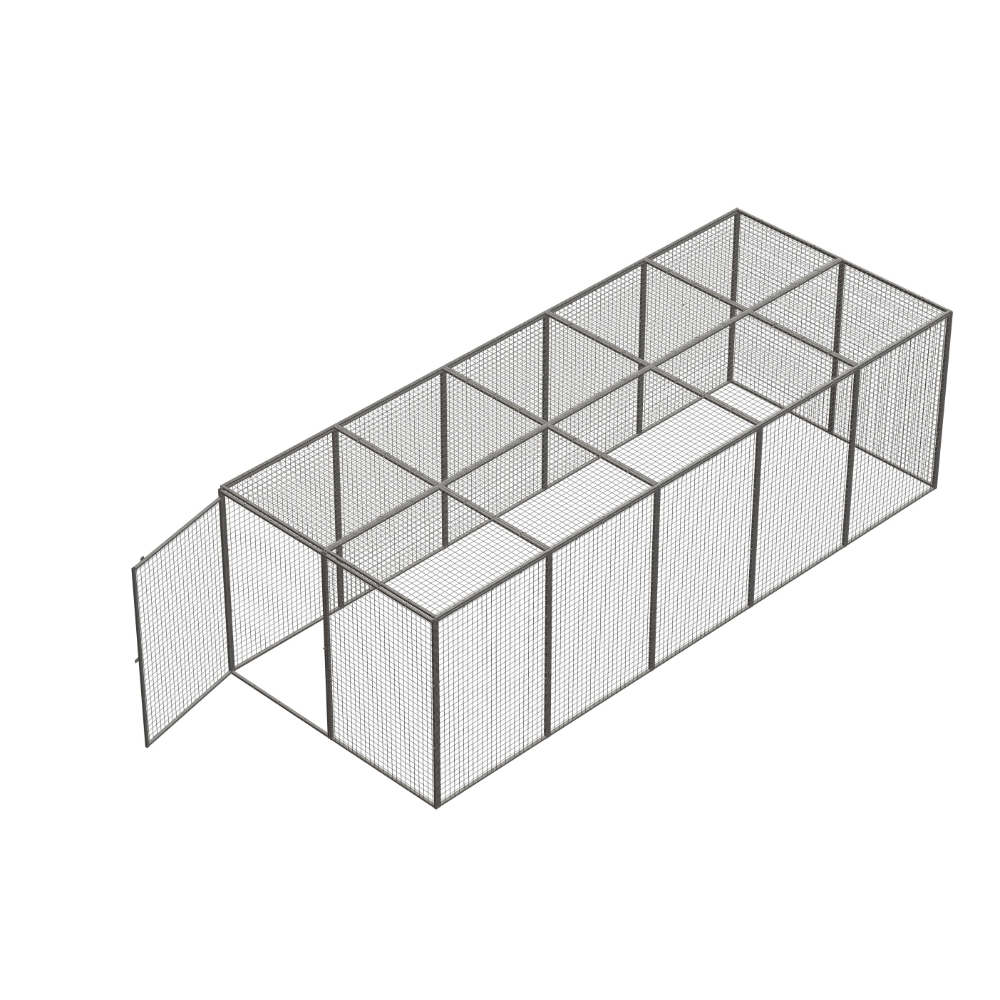 Cage pour bouteilles de gaz gorrila gas cage ggc15 -2400x6000x1800ARMORGARD - GGC15