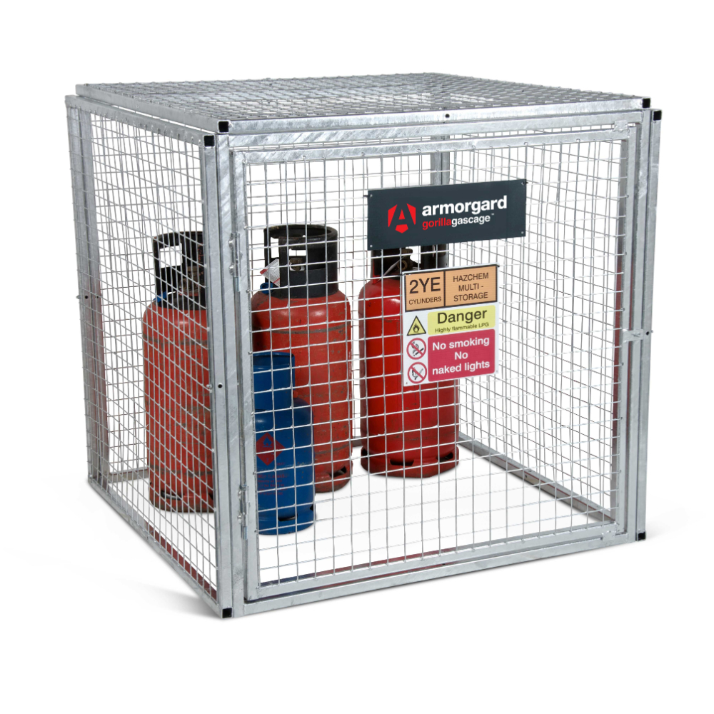 Cage pour bouteilles de gaz gorrila gas cage ggc4 - 1200x1200x1200ARMORGARD - GGC4