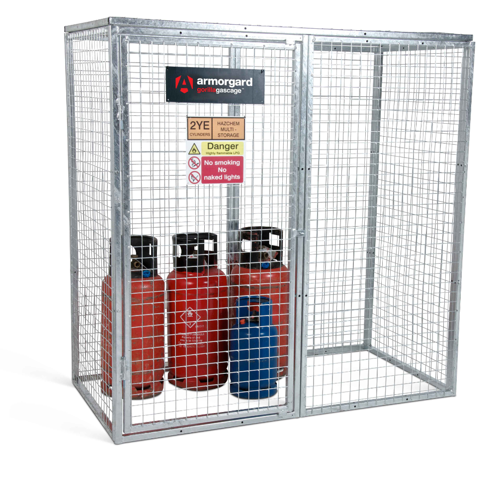 Cage pour bouteilles de gaz gorrila gas cage ggc7 - 1800x900x1800ARMORGARD - GGC7