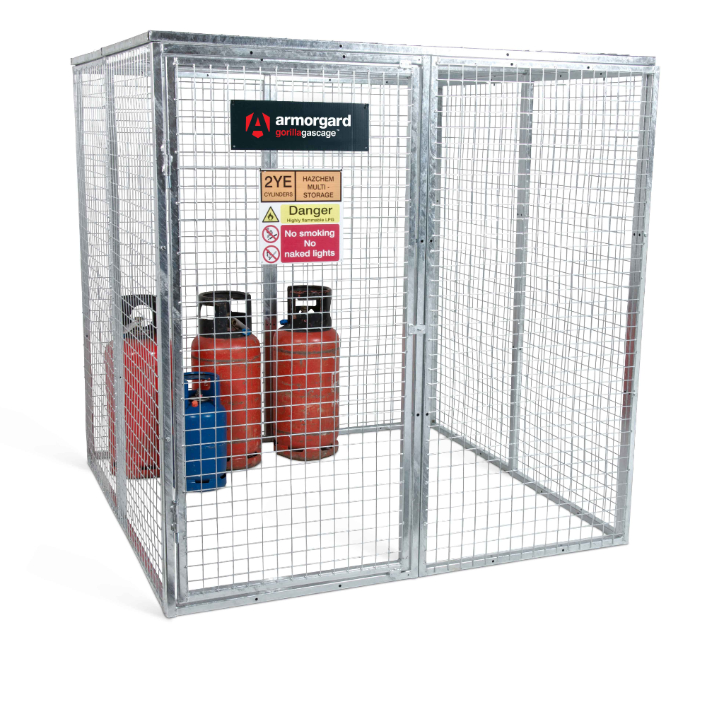 Cage pour bouteilles de gaz gorrila gas cage ggc8 - 1800x1800x1800ARMORGARD - GGC9