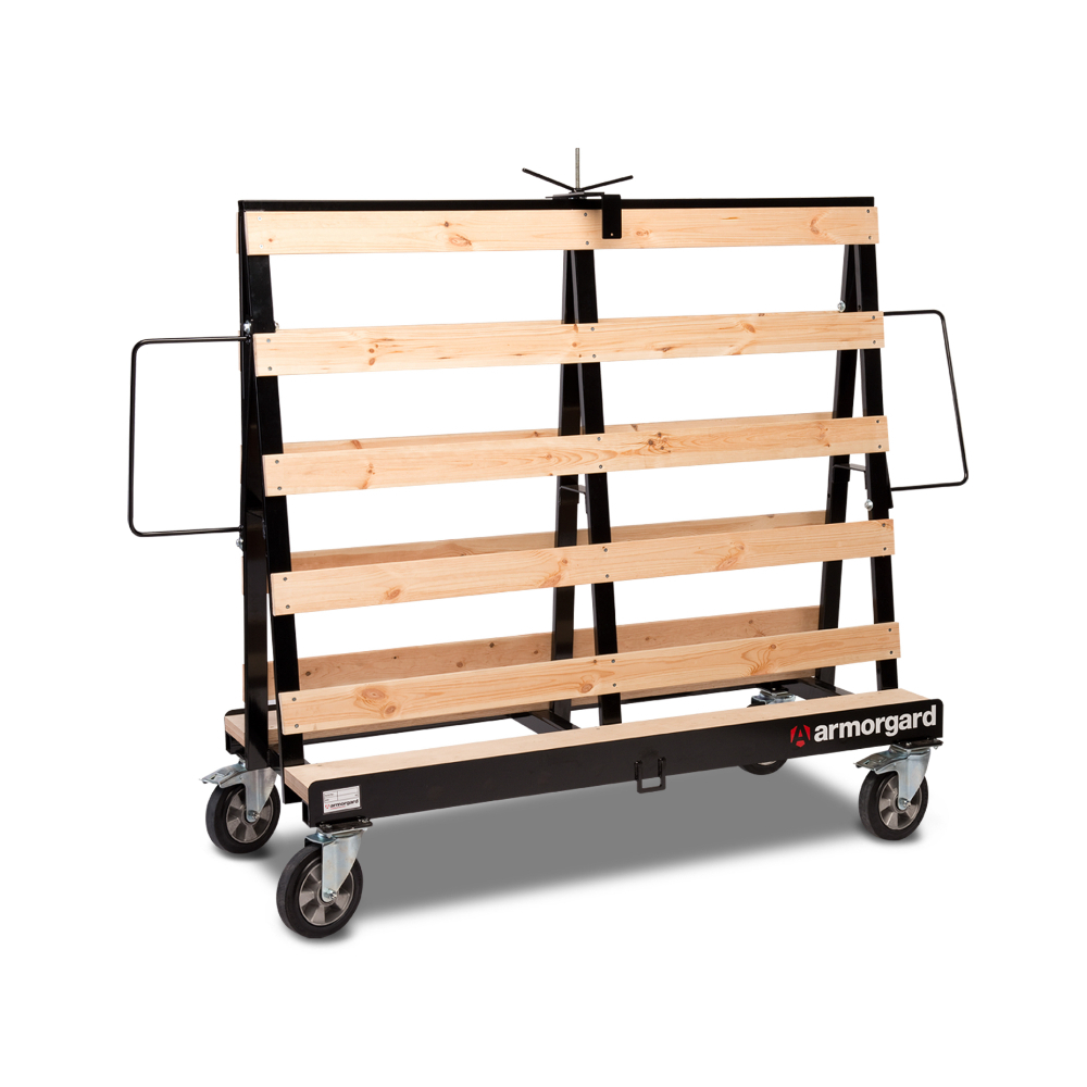 Chariot mobile porte plaque de plâtre LOADALL  la1500 - 2020x900x1615 ARMORGARD - LA1500