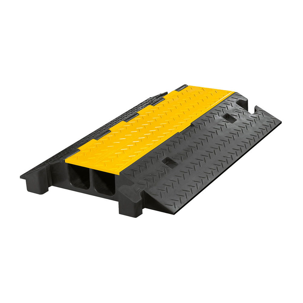 Passage de câble 2-canaux MAXI, droit AS SCHWABE - 63224