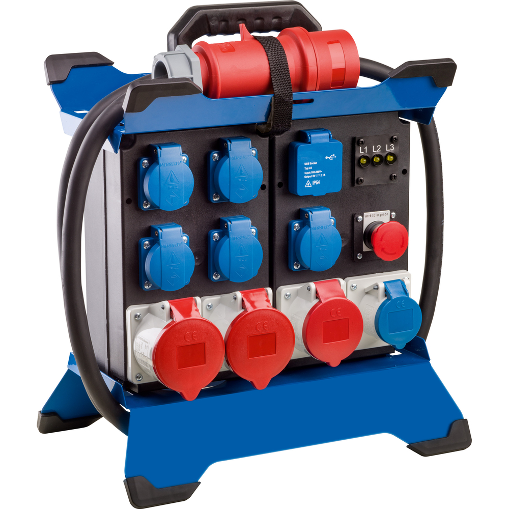 Coffret de chantier Stecky Duo France 22 kw AS SCHWABE - 860937