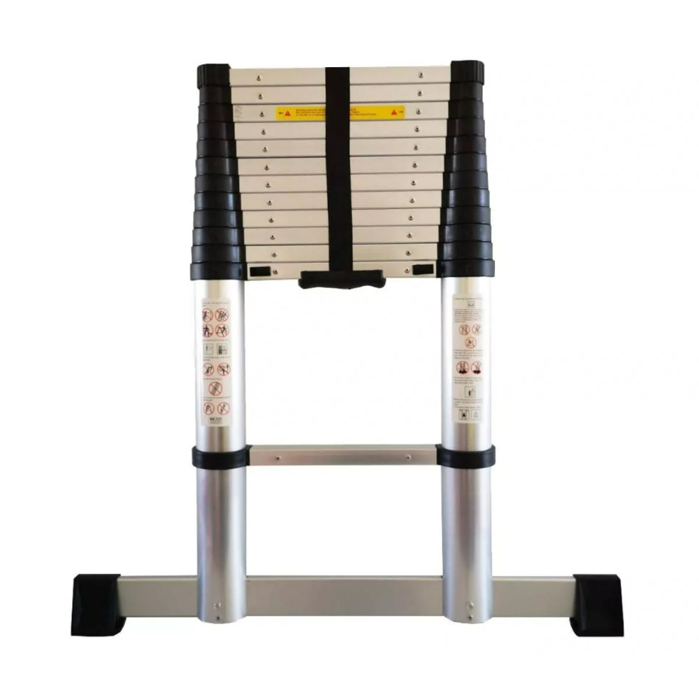 ECHELLE TÉLESCOPIQUE 3,80 M À RÉTRACTATION SÉCURISÉE ATOM - AE003200