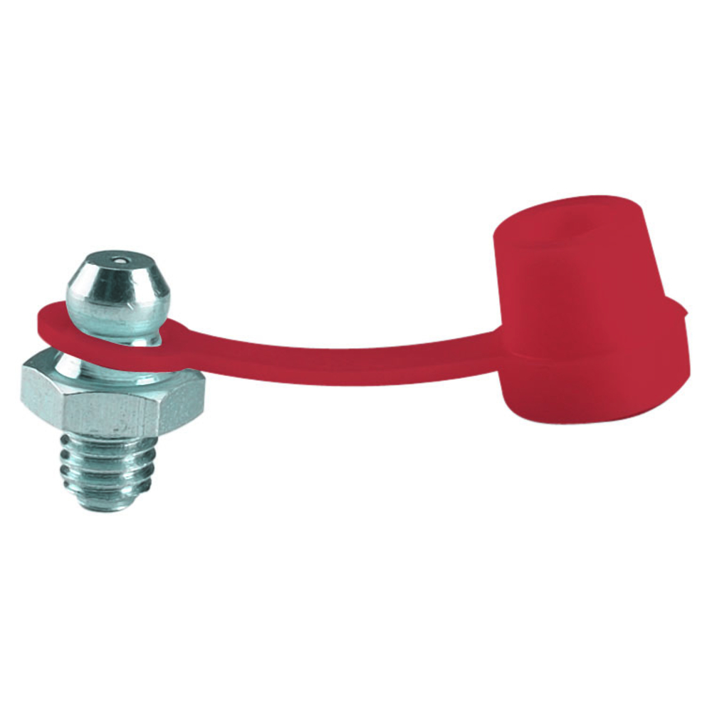 BLI25 CAPUCHONS POUR GRAISSEUR ROUGE ALGI EQUIPEMENT - 07010602