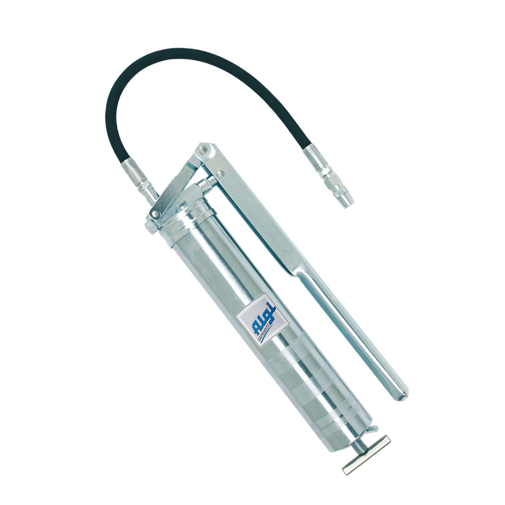 Pompe à graisse Pro équipée flexible 300 mm et agrafe laiton à tirer - ALGI EQUIPEMENT - 07311000