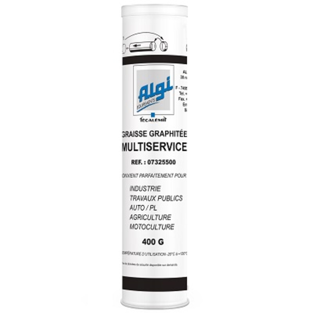 CARTOUCHE GRAISSE GRAPHITEE G2 ALGI EQUIPEMENT - 07325500