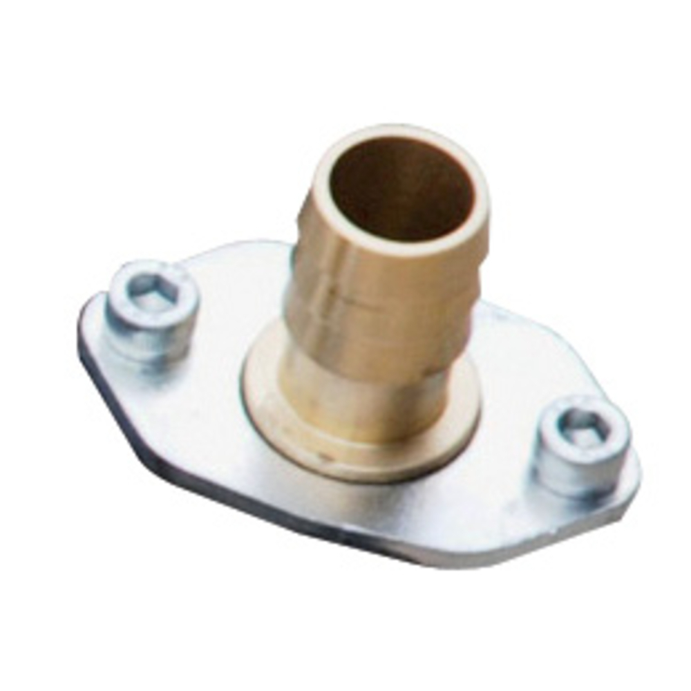 Kit 2 embouts cannelés droits en laiton pour pompes 12 et 24V - ALGI EQUIPEMENT - 07630001