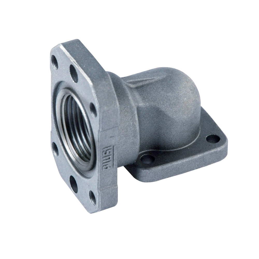 Bride coudée 90° pour pompes 12 et 24V - ALGI EQUIPEMENT - 07630003