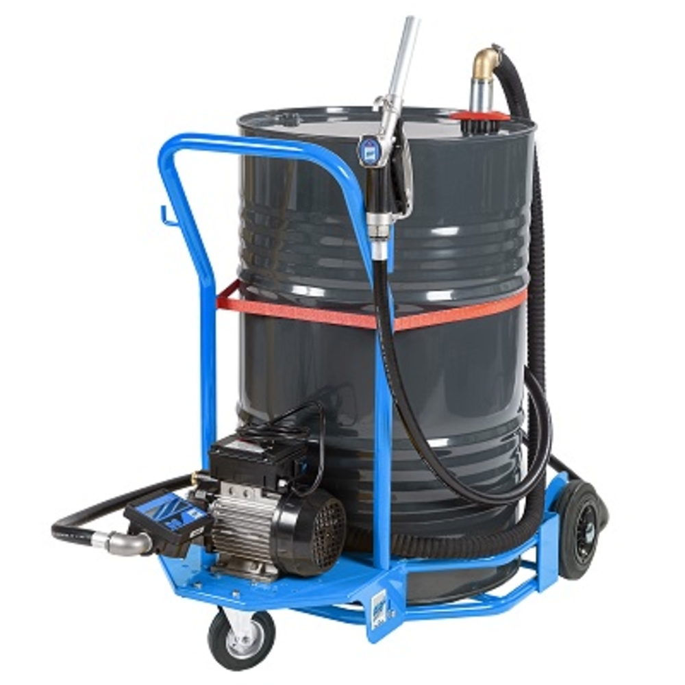 Ensemble mobile de transfert spécial huile 230V - 50 l/min - ALGI EQUIPEMENT - 07634610