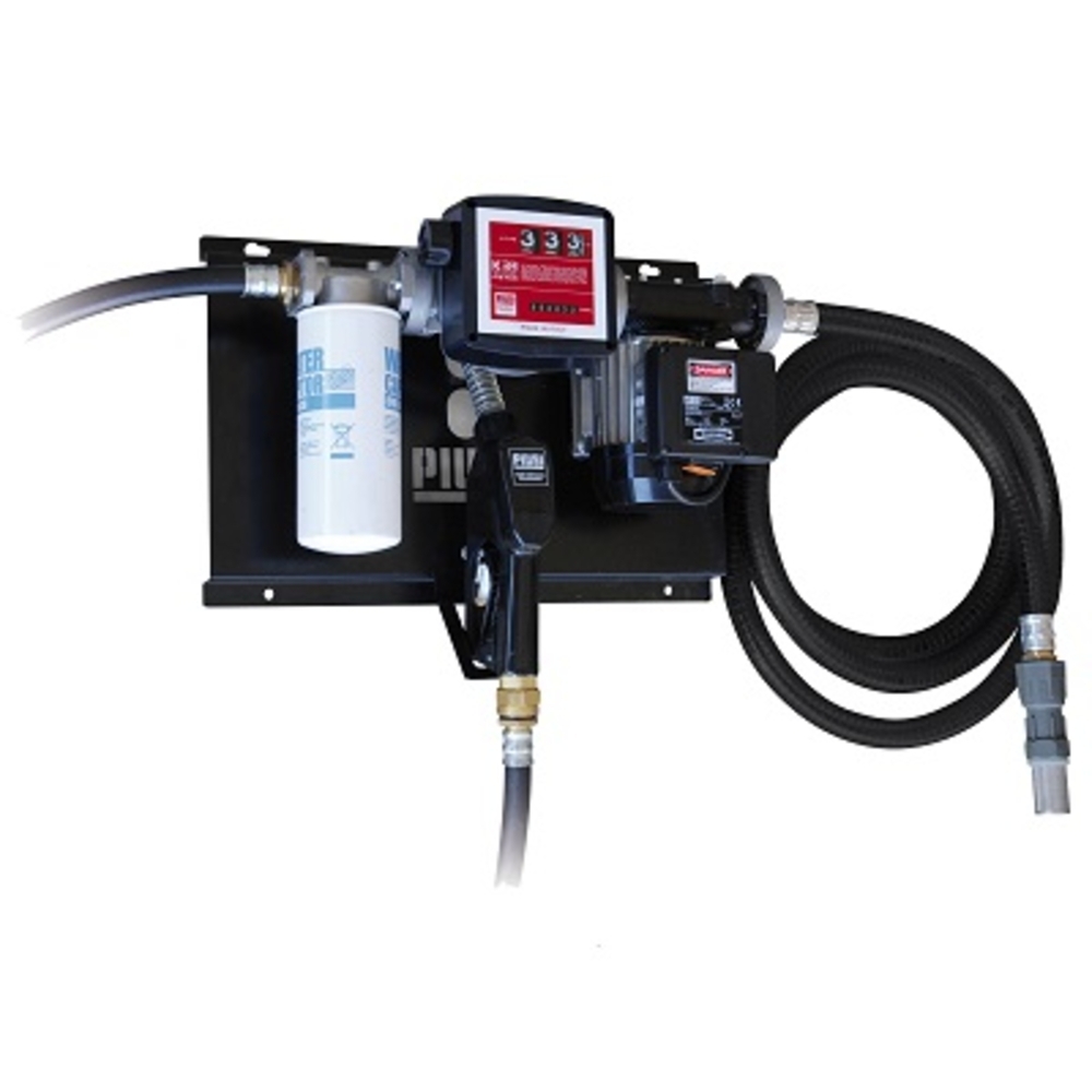 Station murale de transfert gasoil avec filtre et aspiration 230V - 52 l/min - ALGI EQUIPEMENT - 07639200