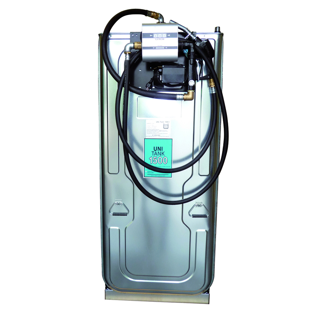 Station gasoil 230V-60l /min avec compteur sur citerne de stockage 1500 l - ALGI EQUIPEMENT - 07680500