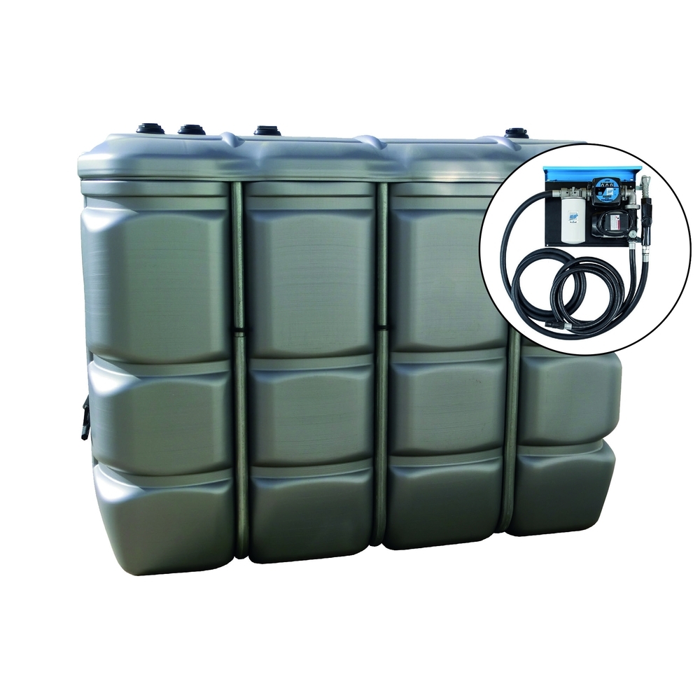 Station de distribution gasoil fuel 2000L en PEHD 52l/min – Murale - ALGI EQUIPEMENT - 07685270