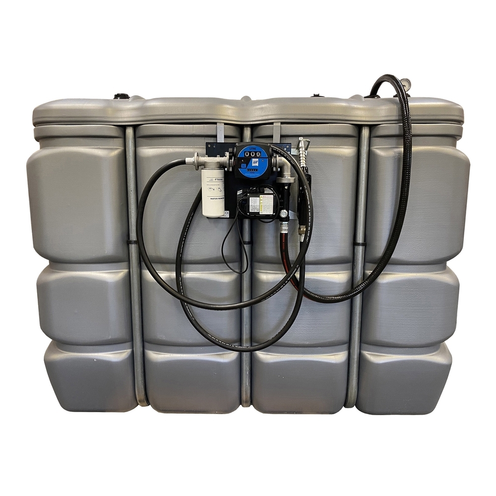 Station de distribution gasoil fuel 2000L en PEHD 52l/min - ALGI EQUIPEMENT - 07685280