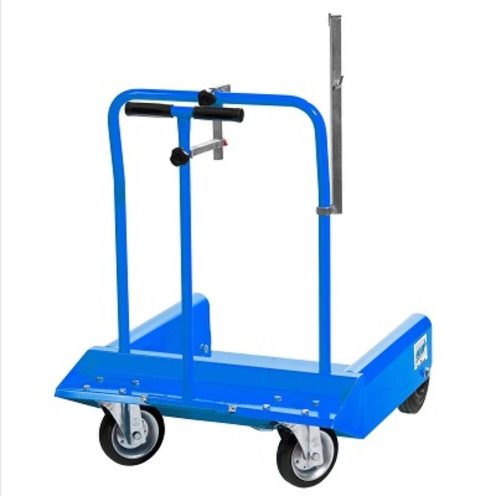 Chariot 4 roues avec support enrouleur pour fût 200 kg - ALGI EQUIPEMENT - 07743000