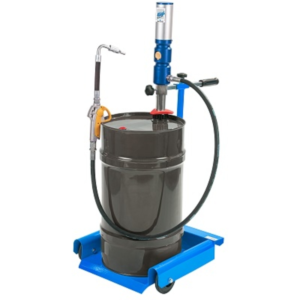 Ensemble pneumatique huile 3/1 mobile pour tonnelet 60 l chariot 4 roues et pistolet standard - ALGI EQUIPEMENT - 07750321