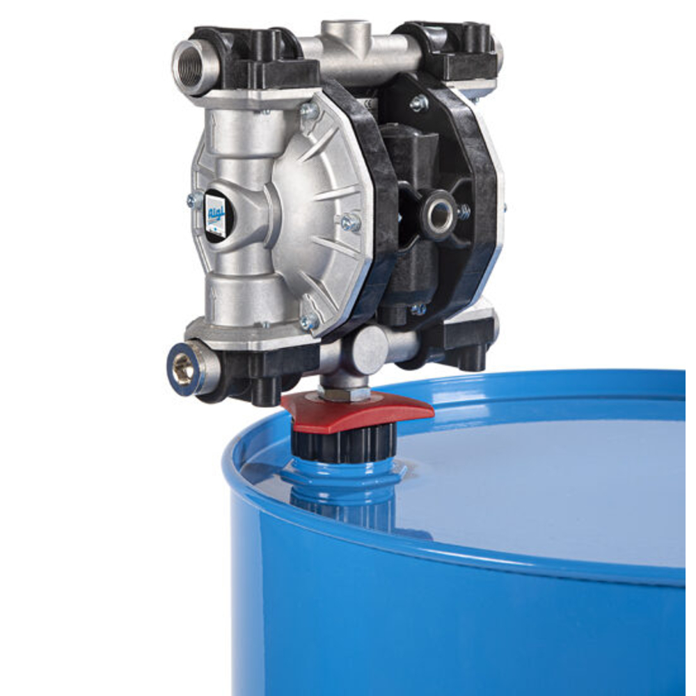 Pompe à membrane aluminium huile 110 l/min pour fût 200L - ALGI EQUIPEMENT - 07752021