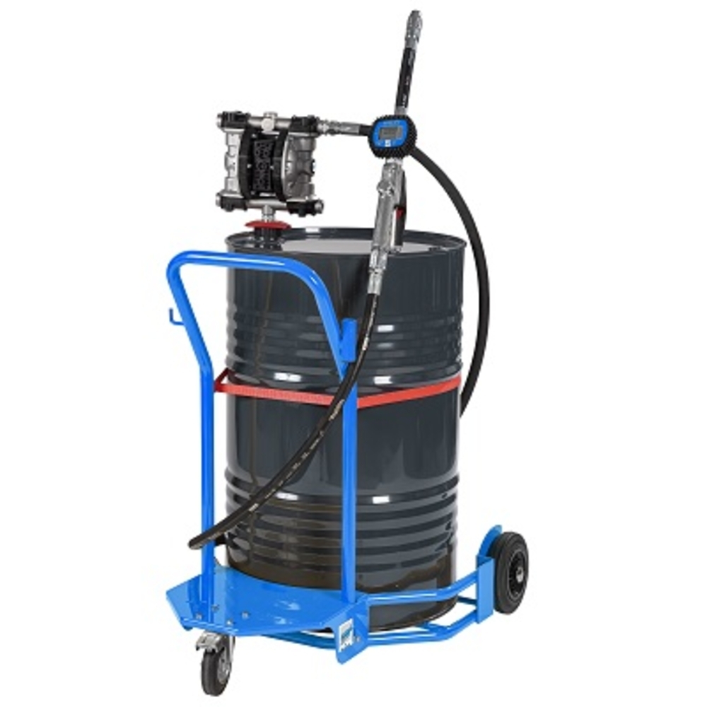 Ensemble huile mobile pour fût avec pompe 110 l/min - ALGI EQUIPEMENT - 07752022