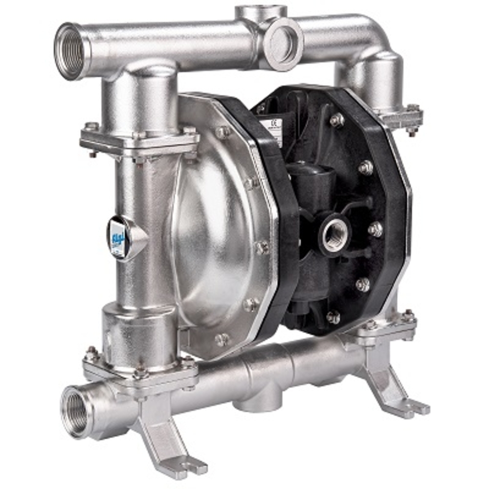 Pompe à membrane en inox 170 l/min liquides agressifs - ALGI EQUIPEMENT - 07758090