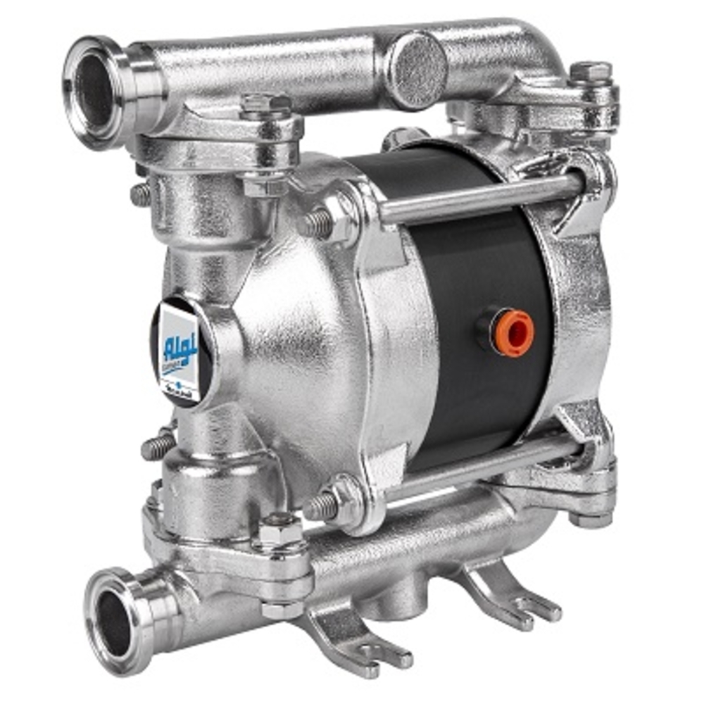 Pompe à membrane en inox 20 l/min pour liquides et produits alimentaires de faible densité - ALGI EQUIPEMENT - 07758901