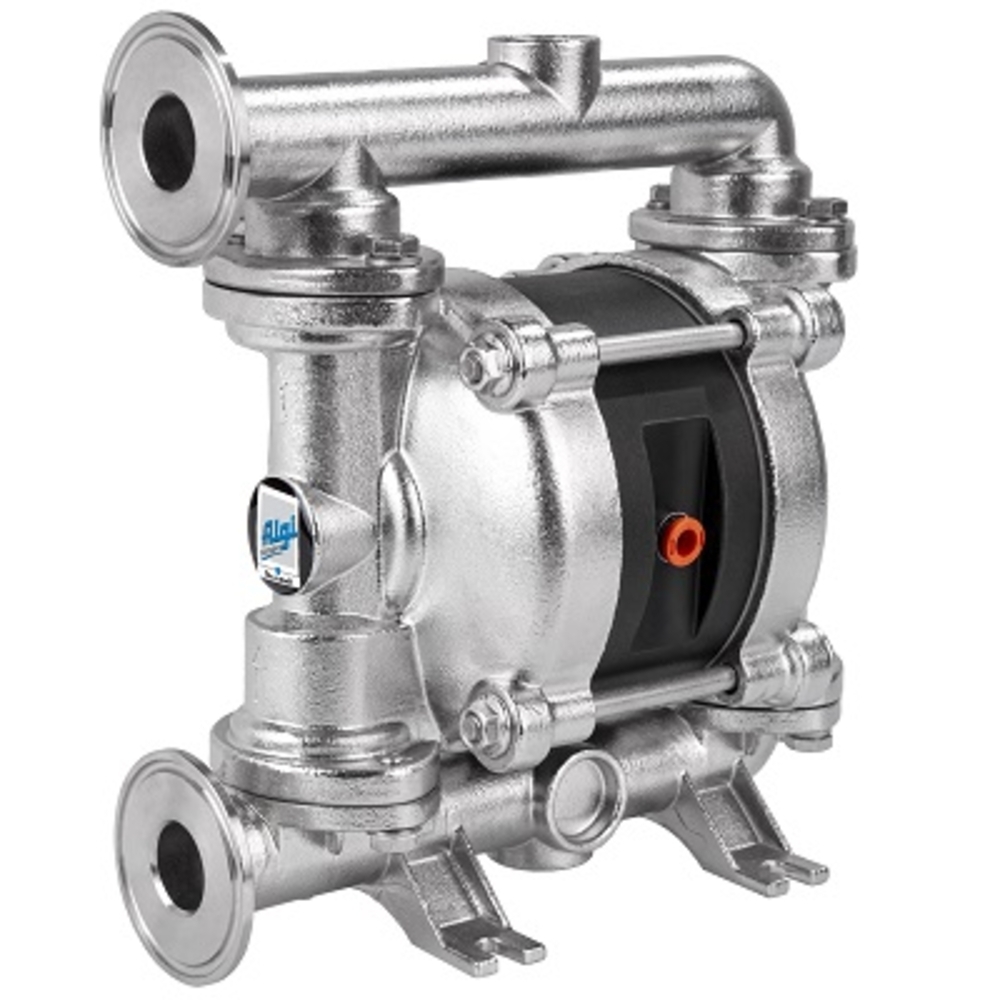 Pompe à membrane en inox 35 l/min pour liquides et produits alimentaires de faible densité - ALGI EQUIPEMENT - 07758906