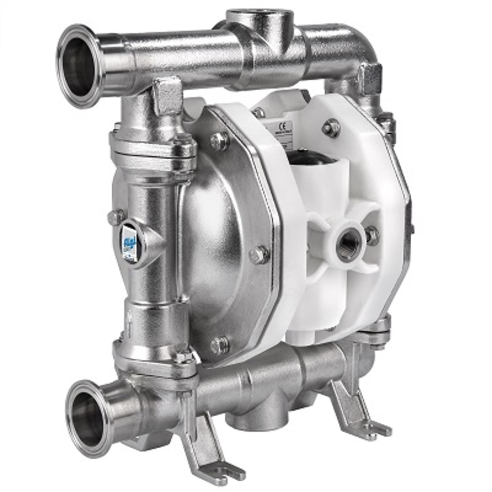 Pompe à membrane en inox 120 l/min pour liquides et produits alimentaires de faible densité - ALGI EQUIPEMENT - 07758950