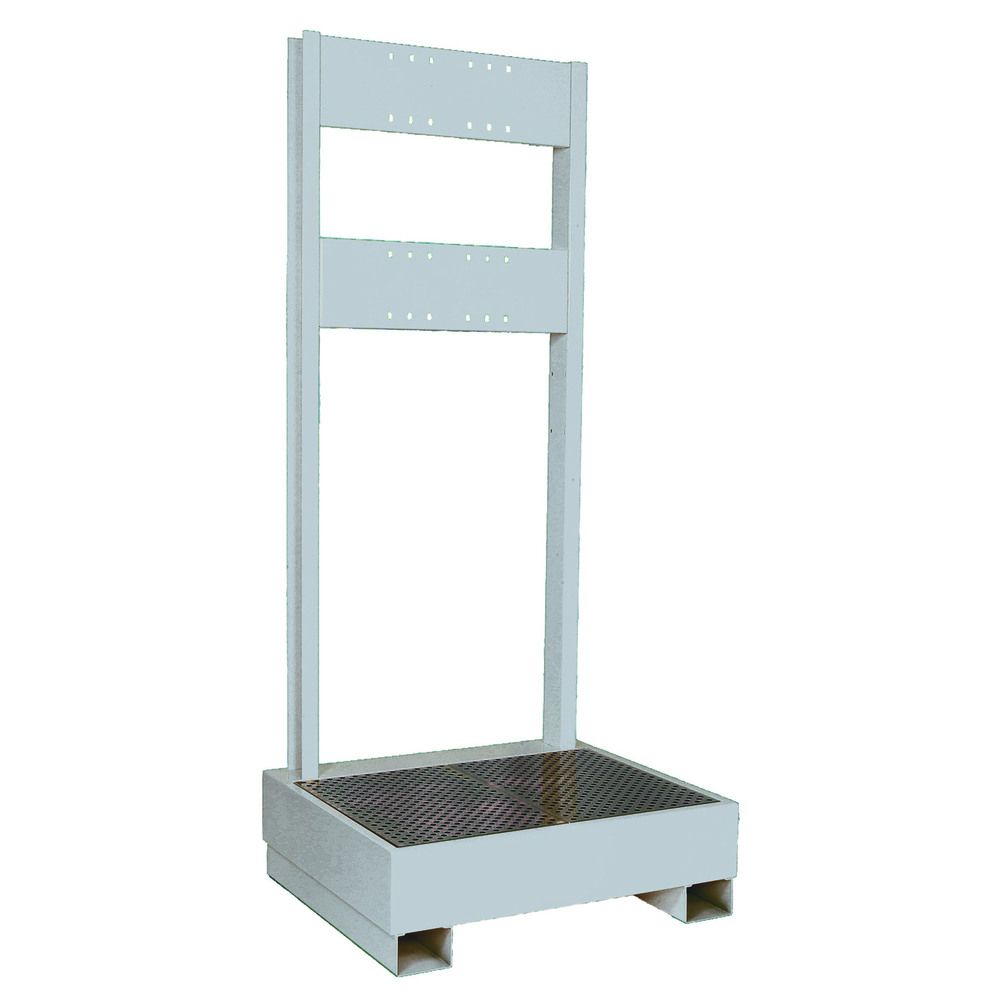 Portique pour 2 enrouleurs avec bac rétention 1 fût - ALGI EQUIPEMENT - 07767100