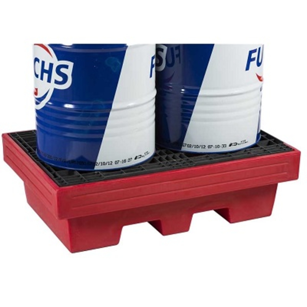 Bac de rétention polyéthylène 240 l pour 2 fûts - ALGI EQUIPEMENT - 07767800