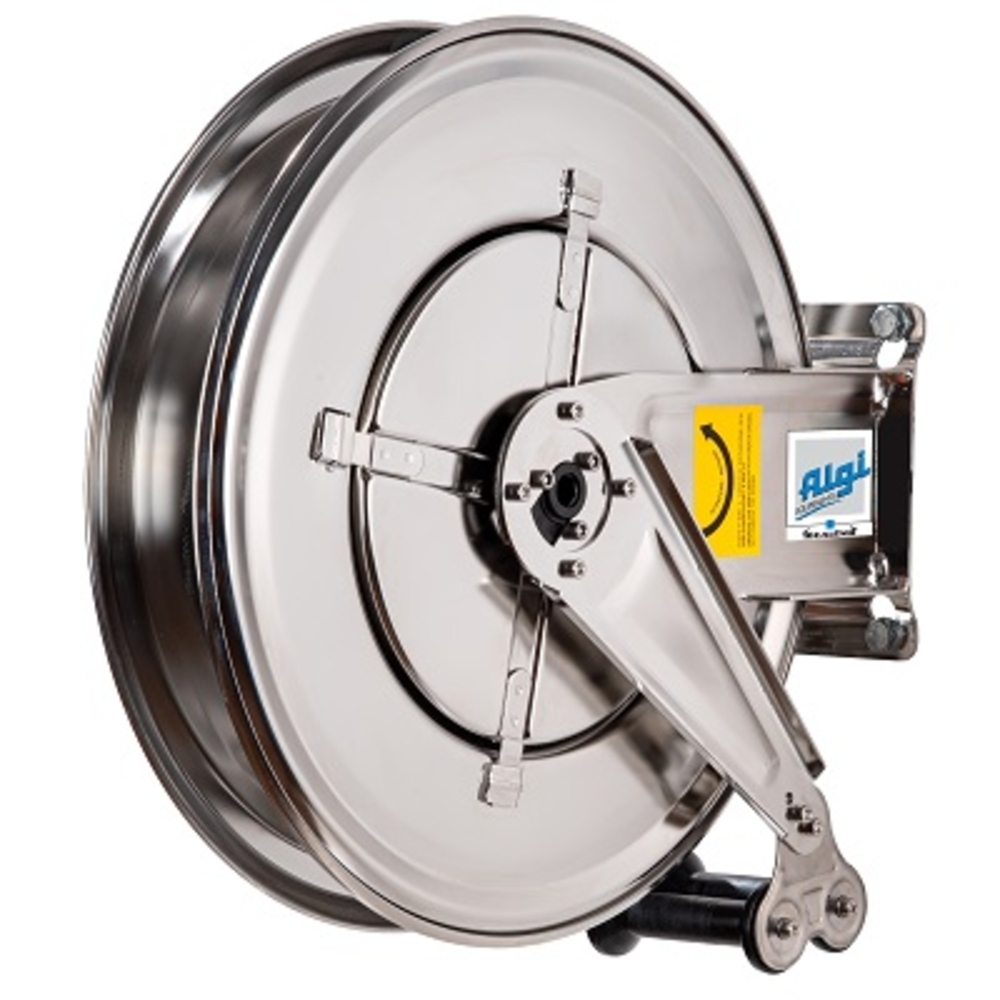 Enrouleur nu 18 m 3/8″ inox pour eau chaude HP - ALGI EQUIPEMENT - 07778350