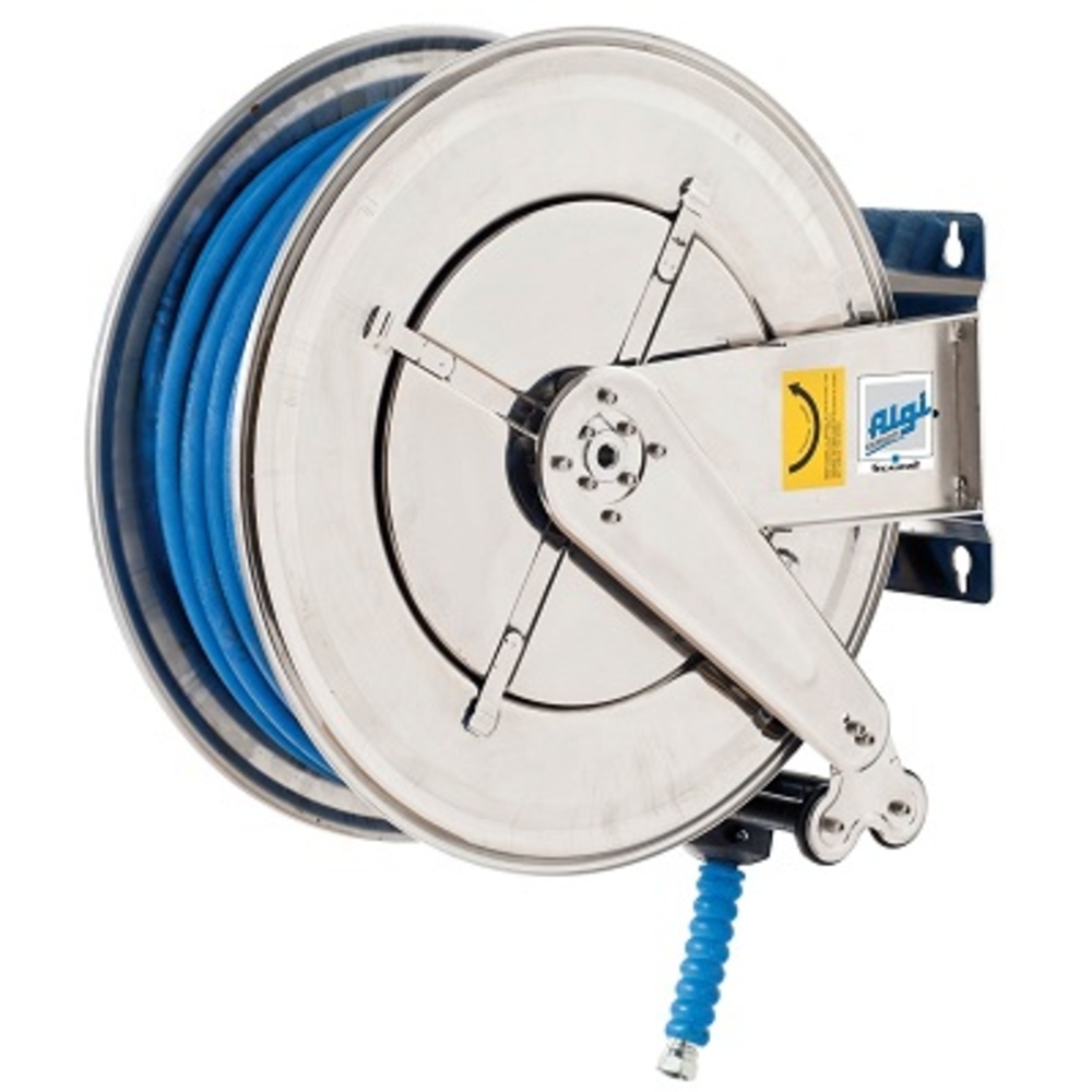 Enrouleur 30 m inox pour eau chaude HP Ø 1/2″ - ALGI EQUIPEMENT - 07778630